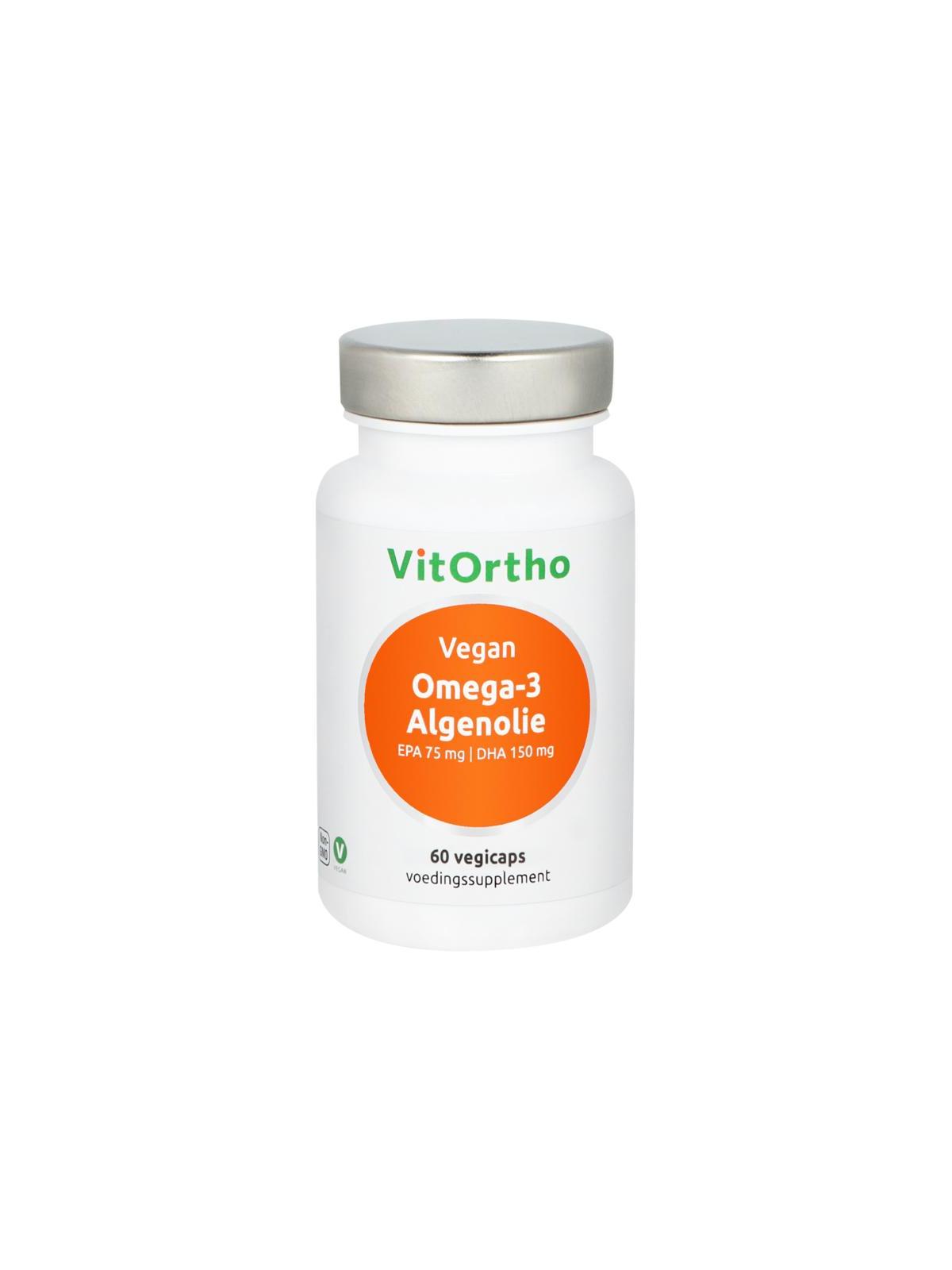 Omega-3 Algenolie - EPA 75 mg | DHA 150 mg vegan